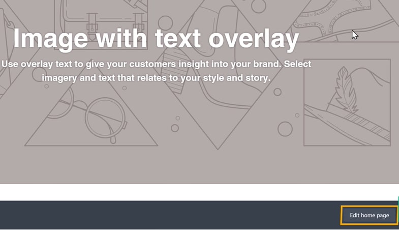 Shopify: Homepage